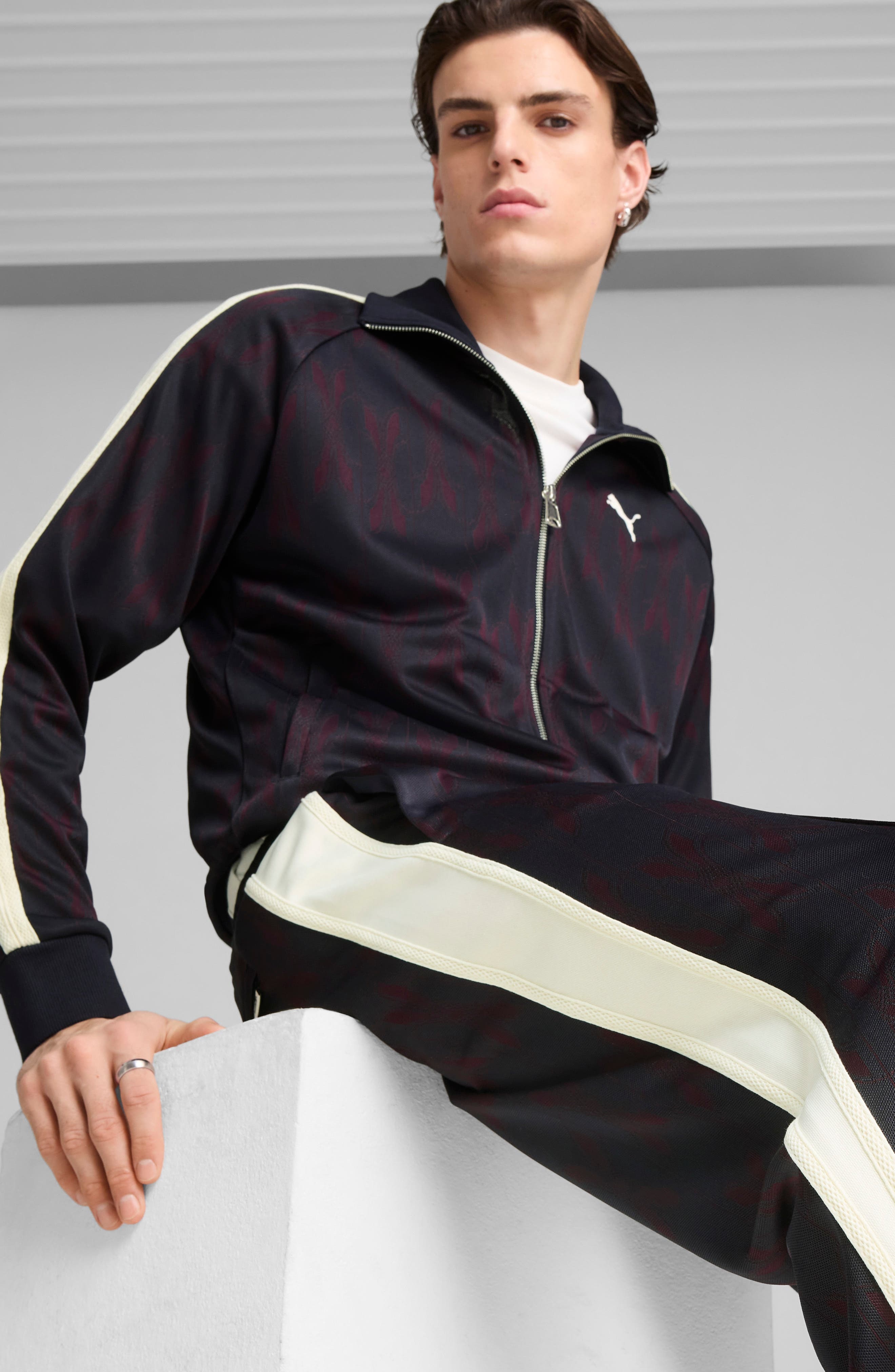 PUMA The Never Worn V T7 Track Pants in New Navy at Nordstrom - 6