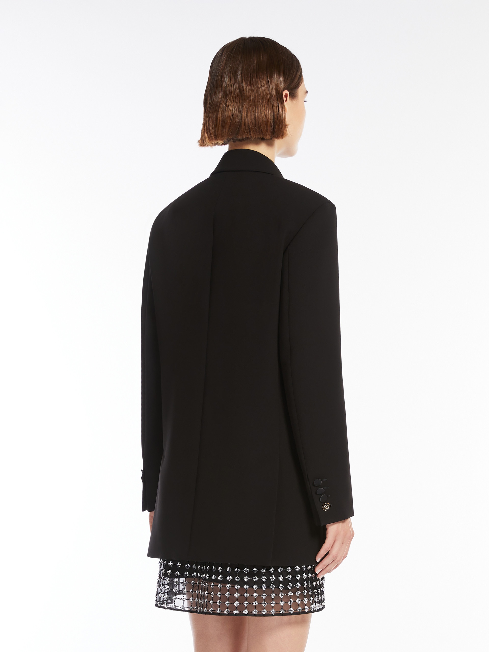 GABARRA Double-breasted cady blazer - 4