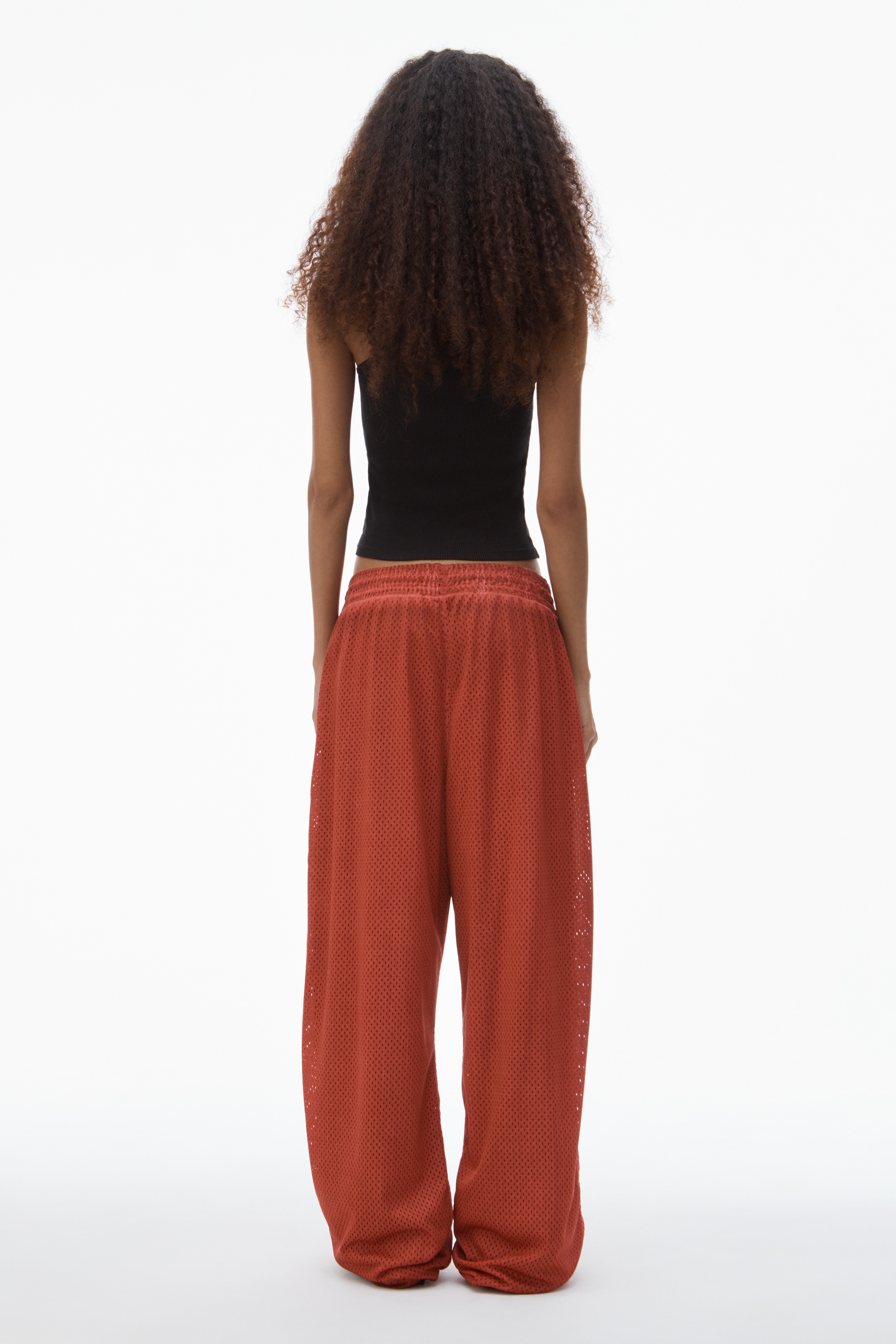 Track Pant in Perforated Mesh - 5