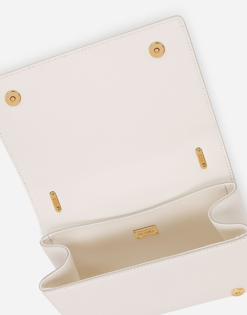 Nappa leather DG Girls shoulder bag 5