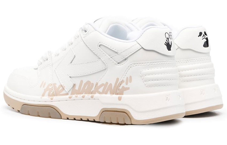 (WMNS) Off-White Out Of Office Low-Top Sneaker 'White Beige' OWIA259S23LEA0030117 - 3