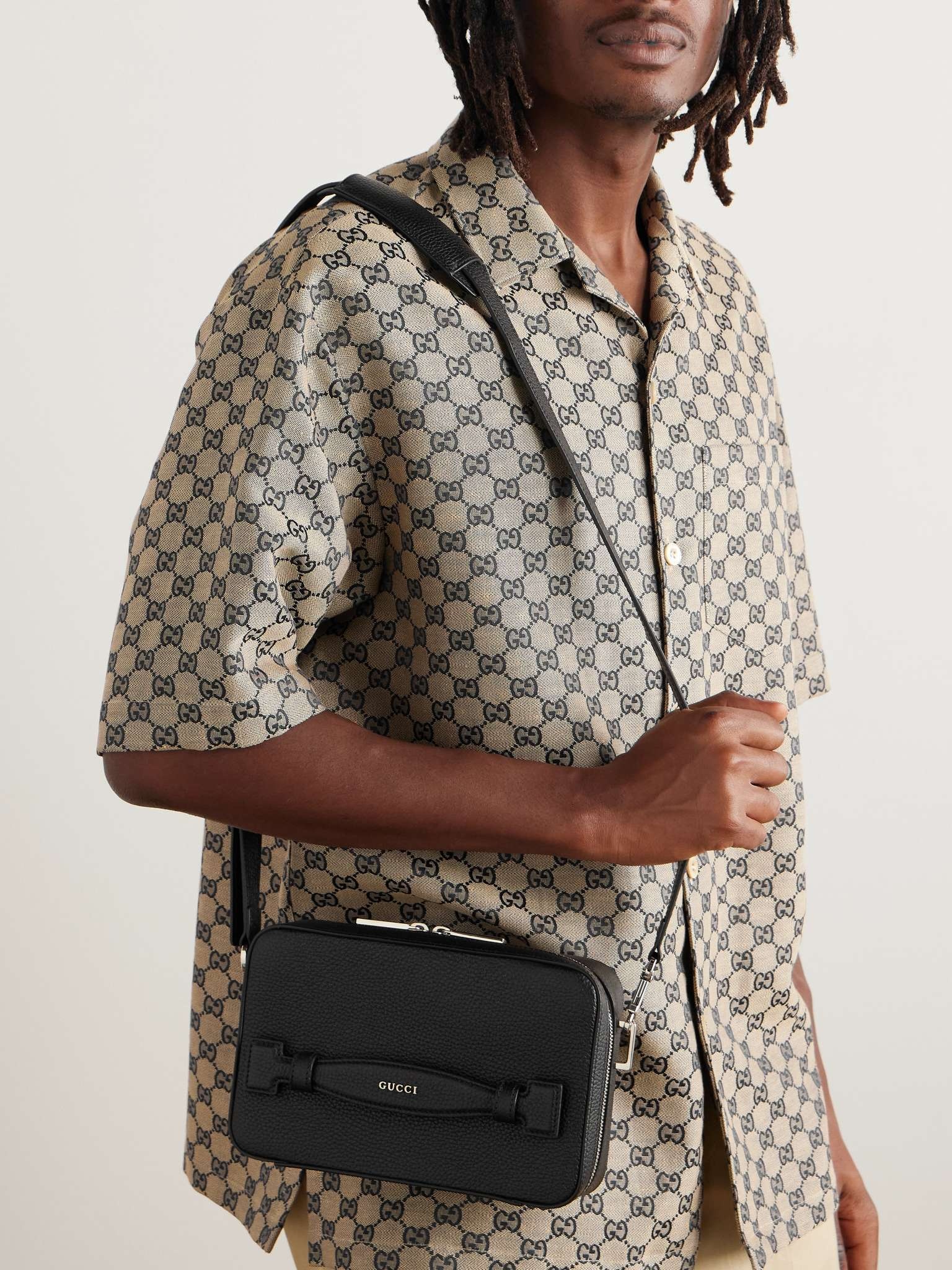 Mini Full Grain-Leather Messenger Bag - 2