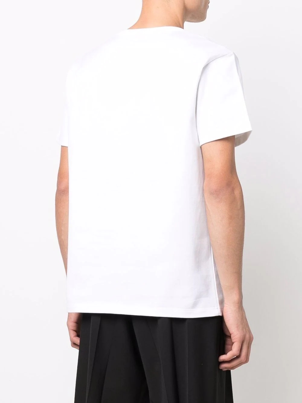 logo-print cotton T-shirt - 4
