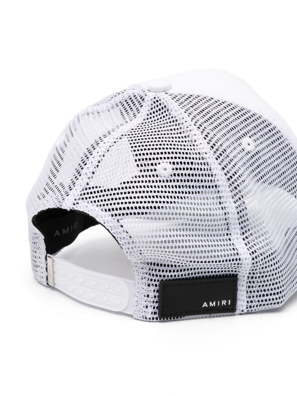 logo-print mesh cap - 2