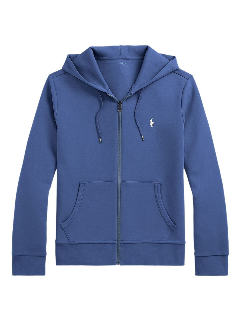 double-knit zip-up hoodie 1