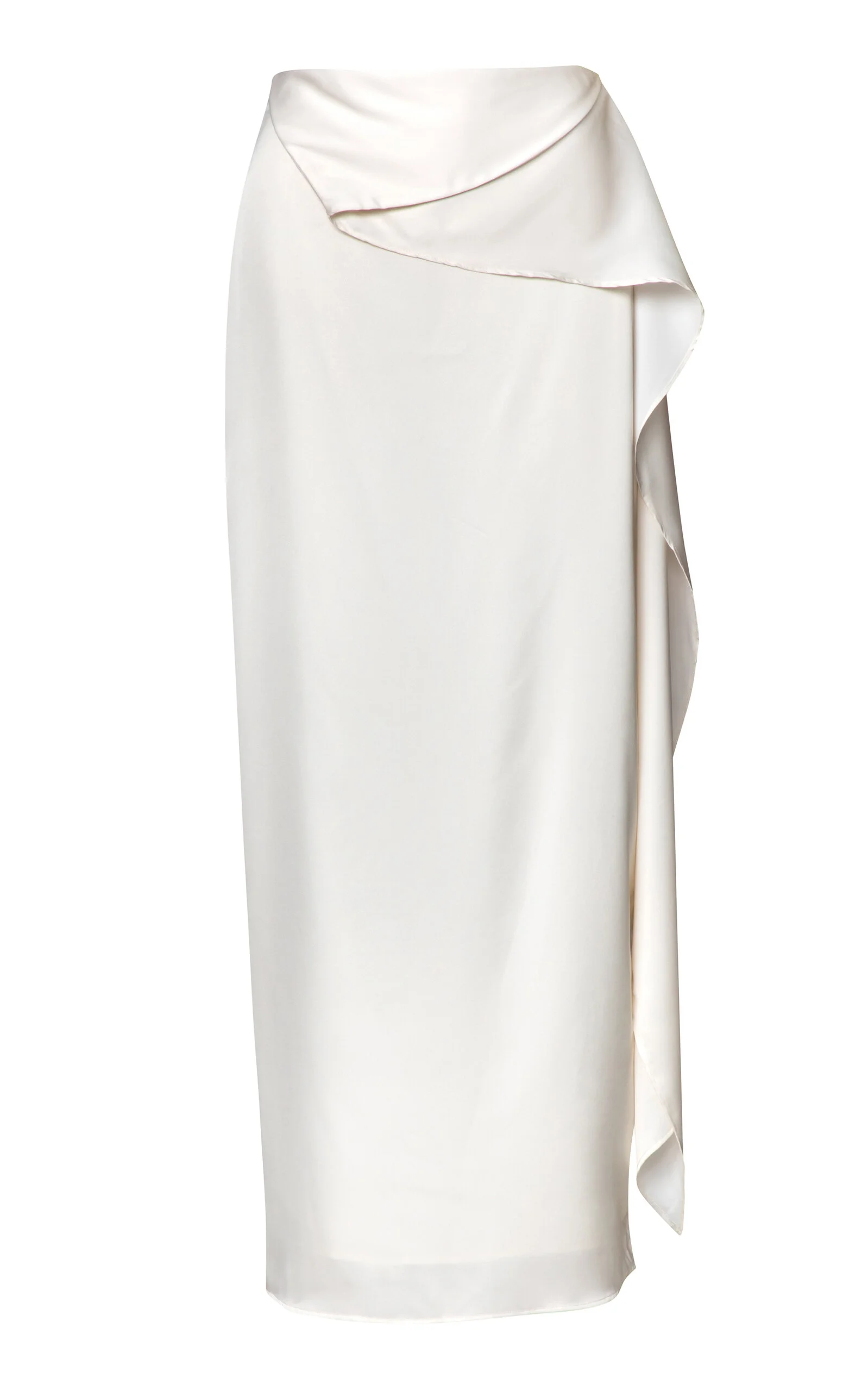 Lorena Satin Maxi Skirt - 1