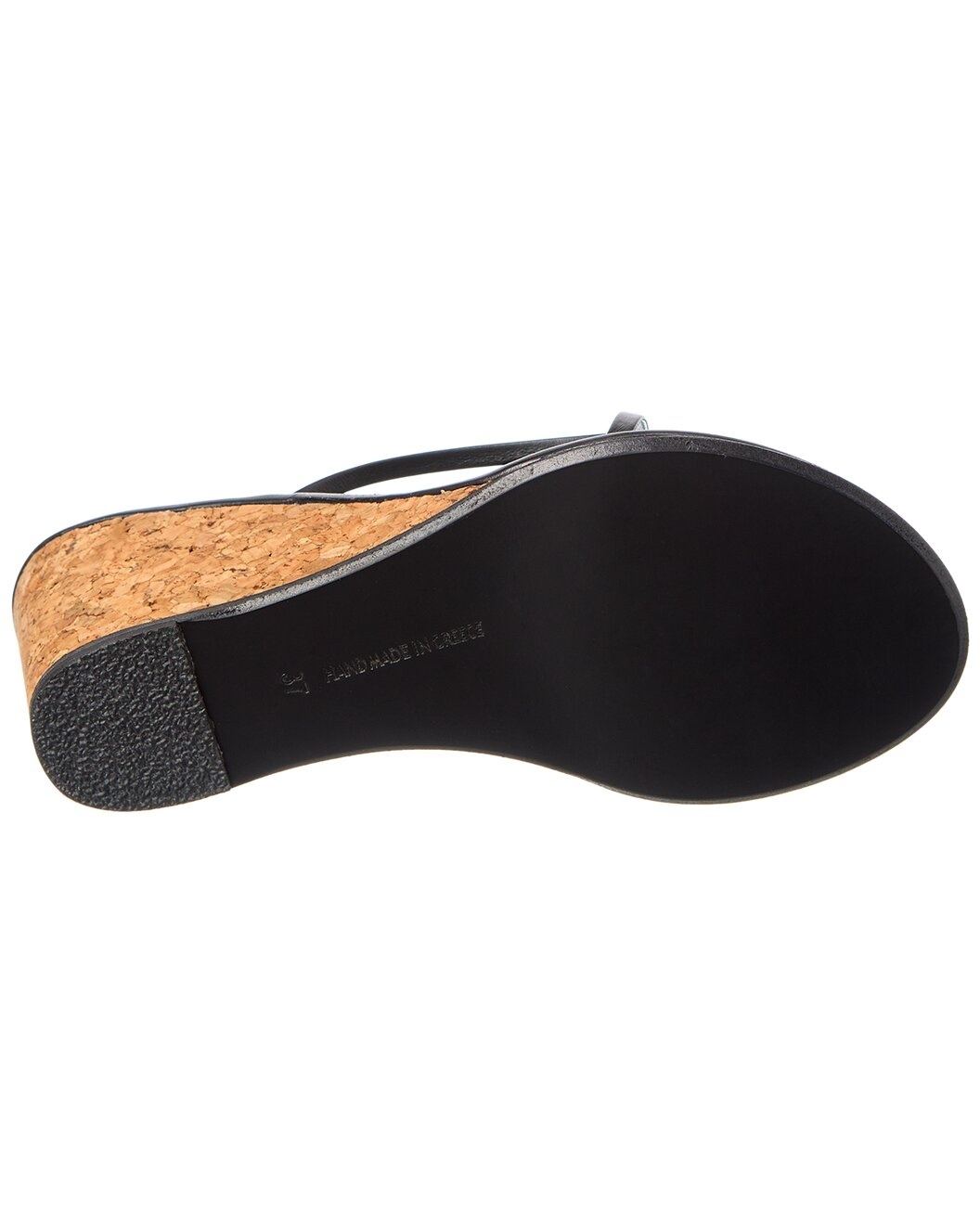 Ancient Greek Sandals Chora Leather Wedge - 4