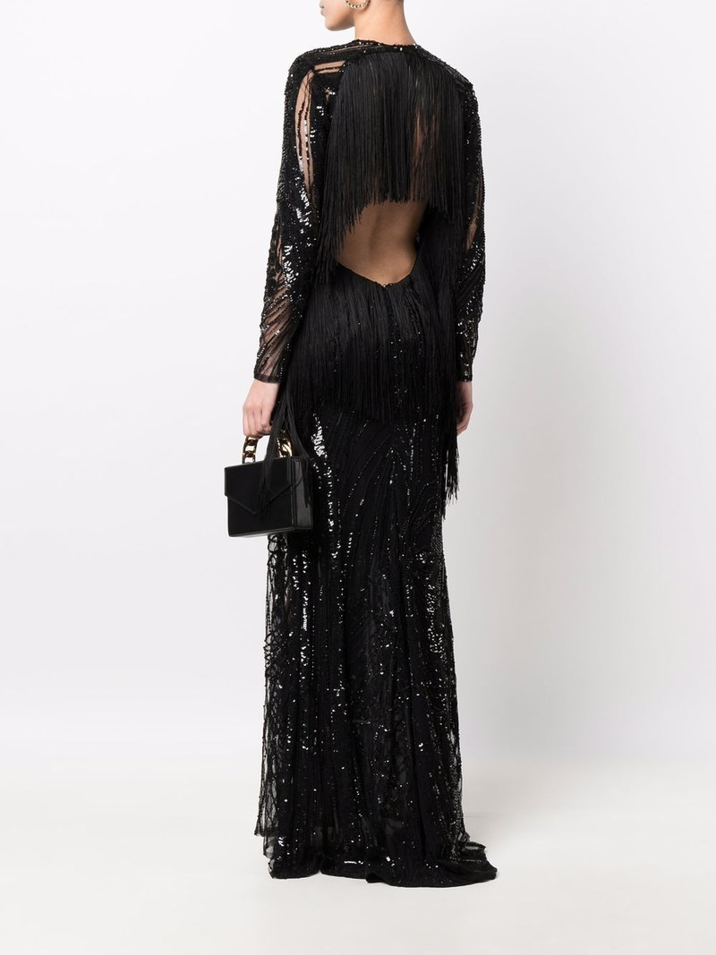ELIE SAAB long bead-embellished gown outlook