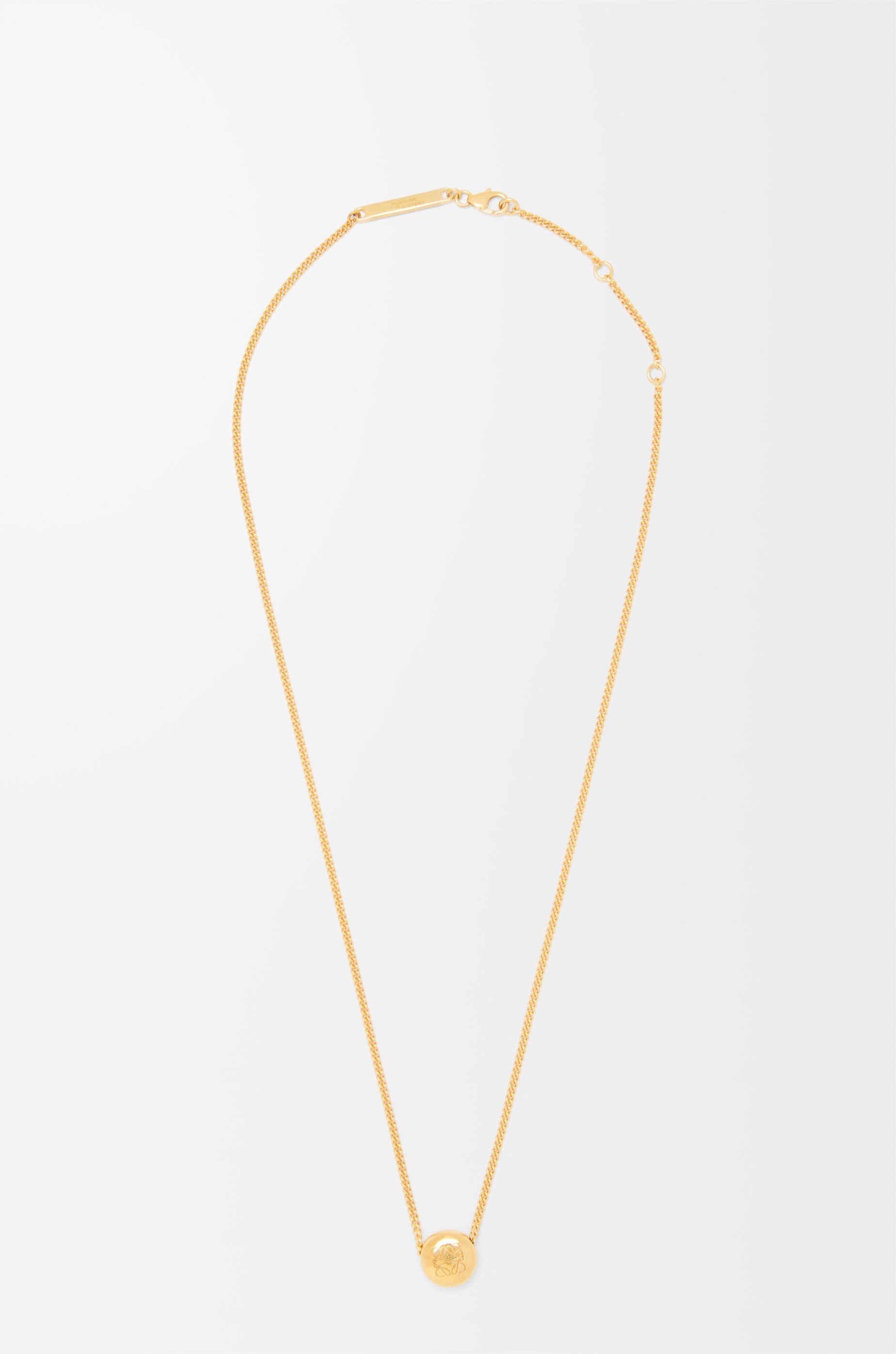 Pebble necklace in sterling silver - 3