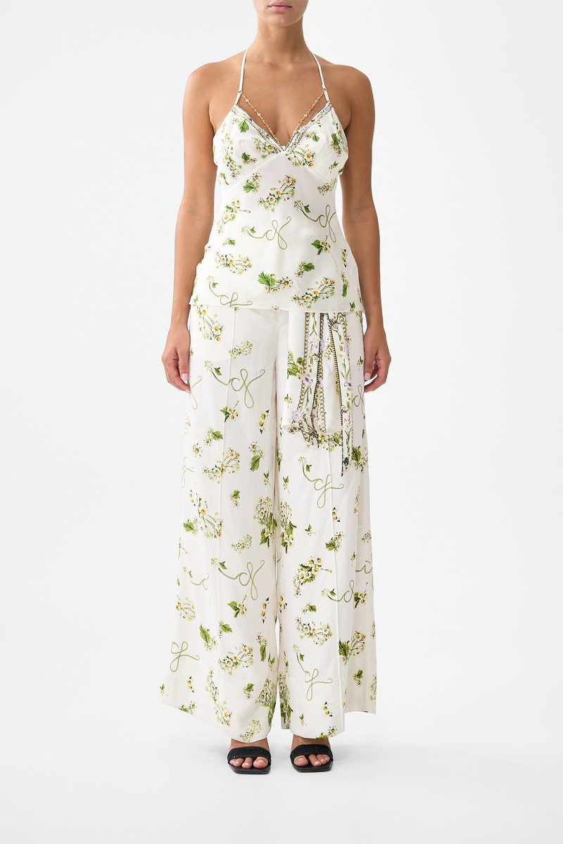 CAMILLA CHAIN DETAIL BIAS CAMI outlook