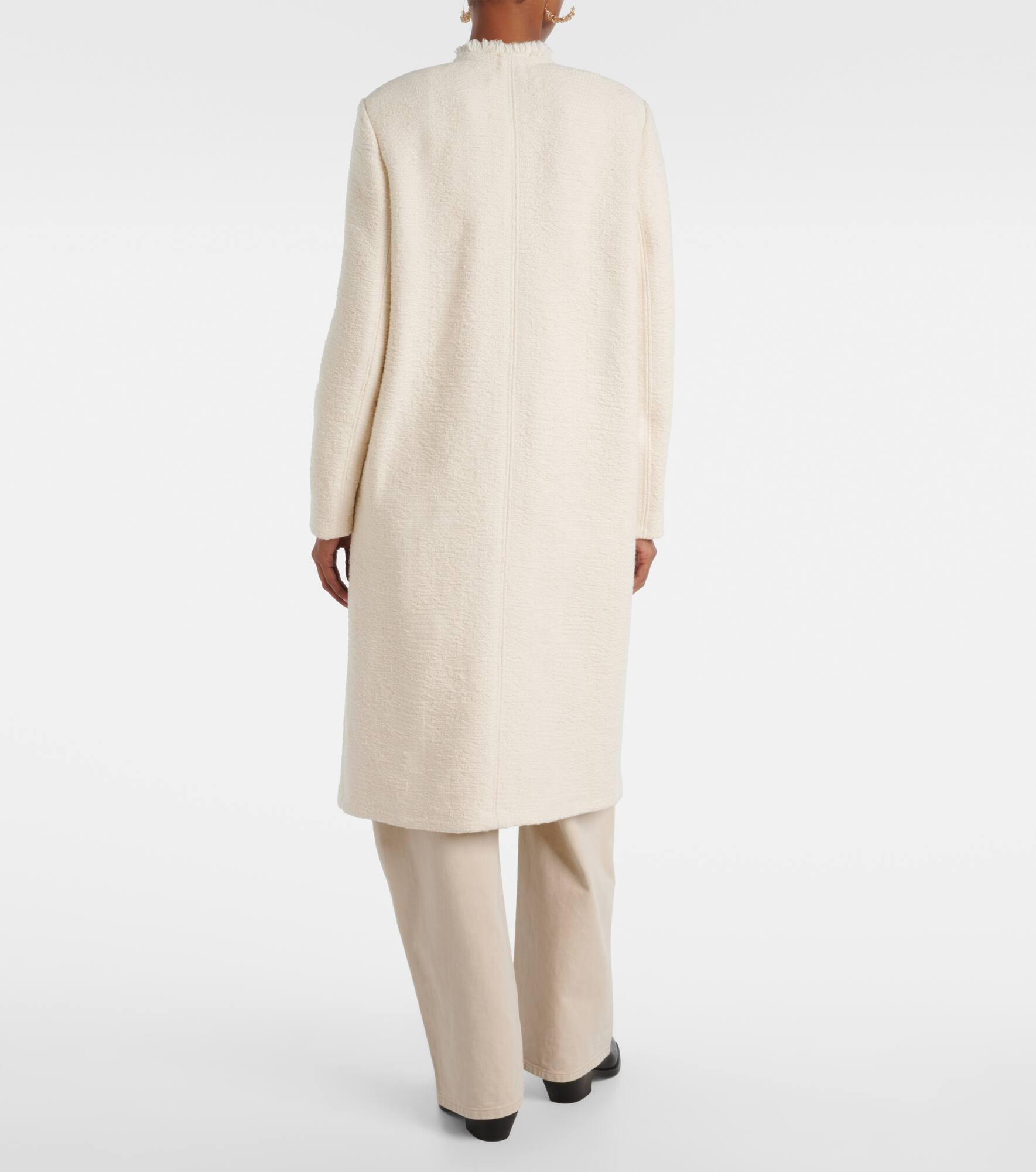 Gameia cotton and linen coat - 3