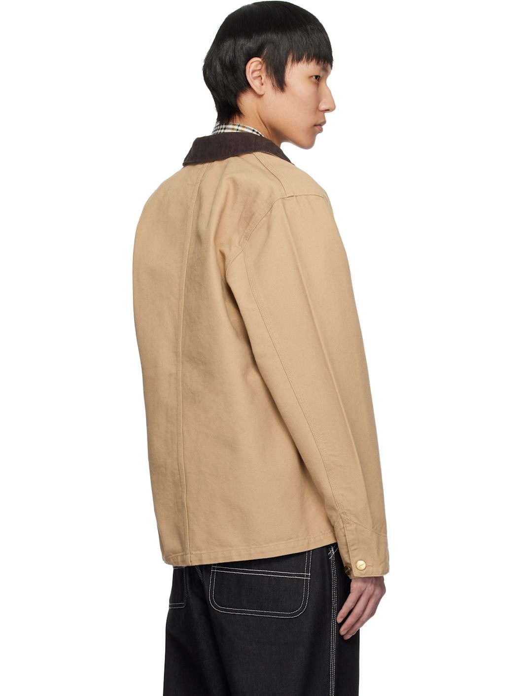 Beige Spring Michigan Chore Jacket - 3