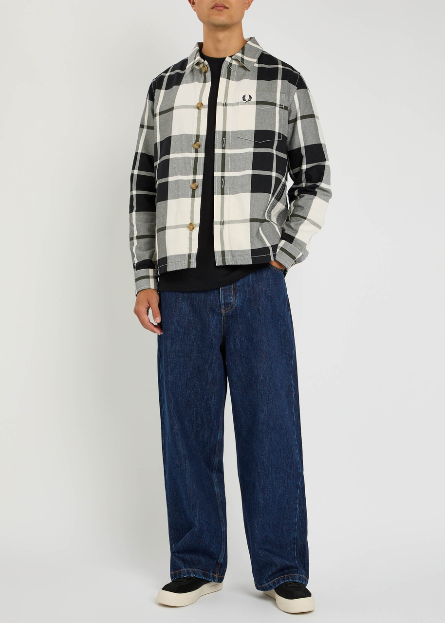 Fred Perry Checked Twill Overshirt - 4