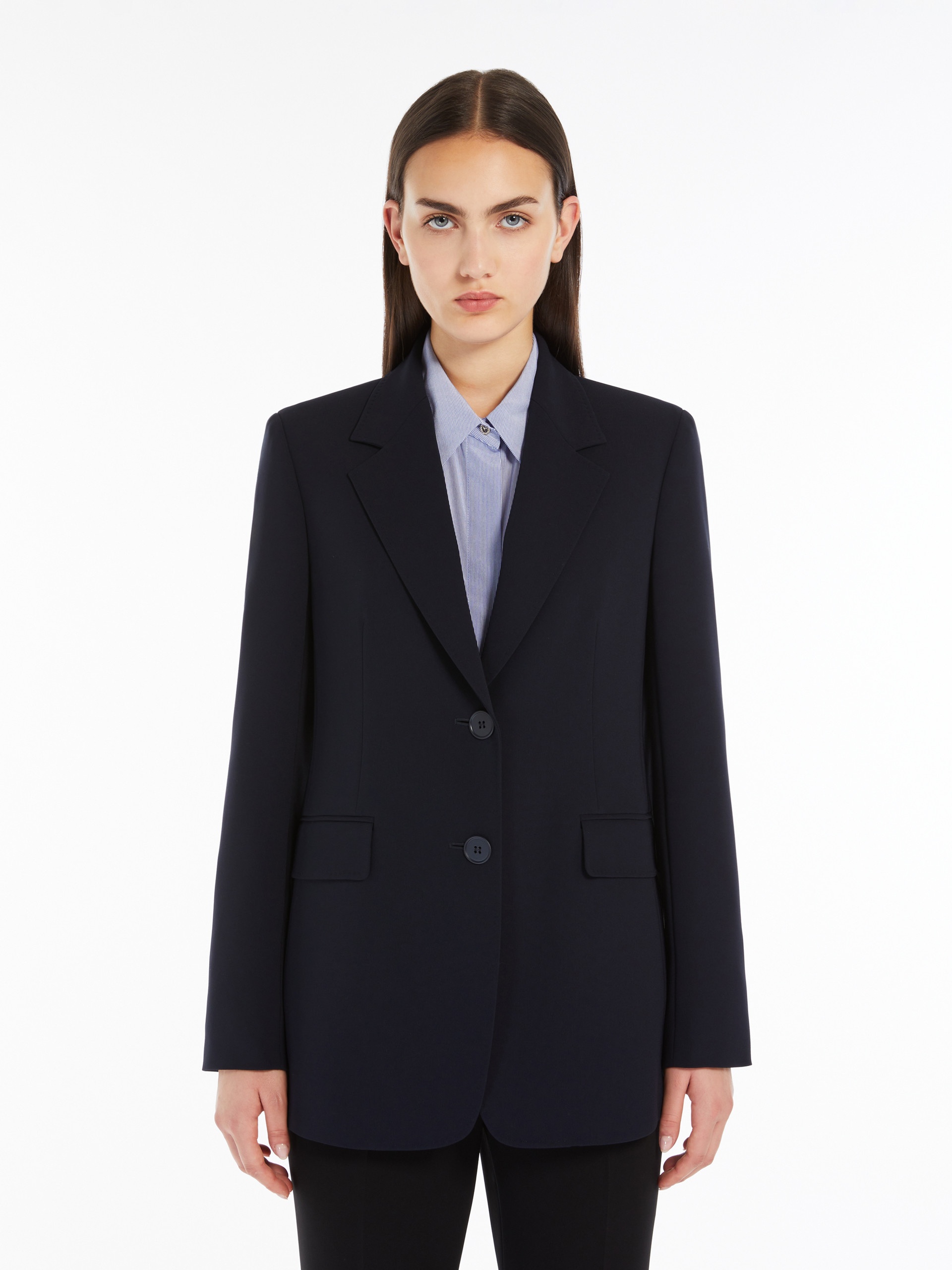 LINZ Single-breasted cady blazer - 3
