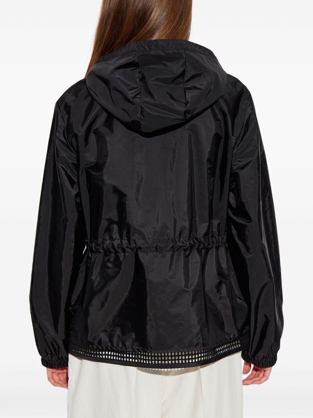 crochet-trim jacket - 4