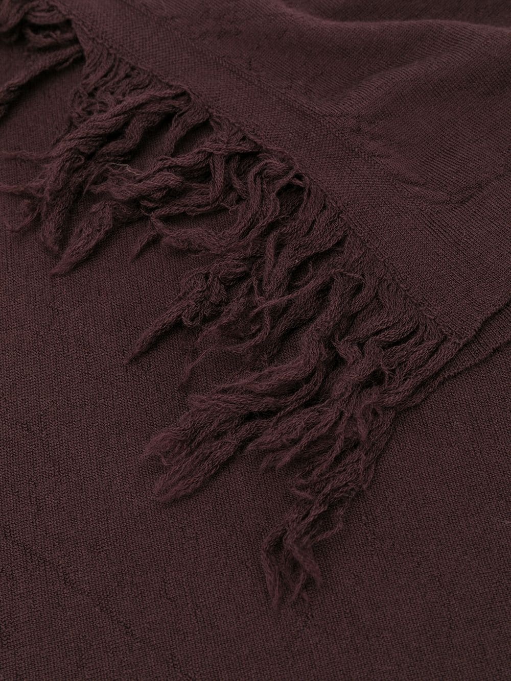 fringed oversized scarf - 3