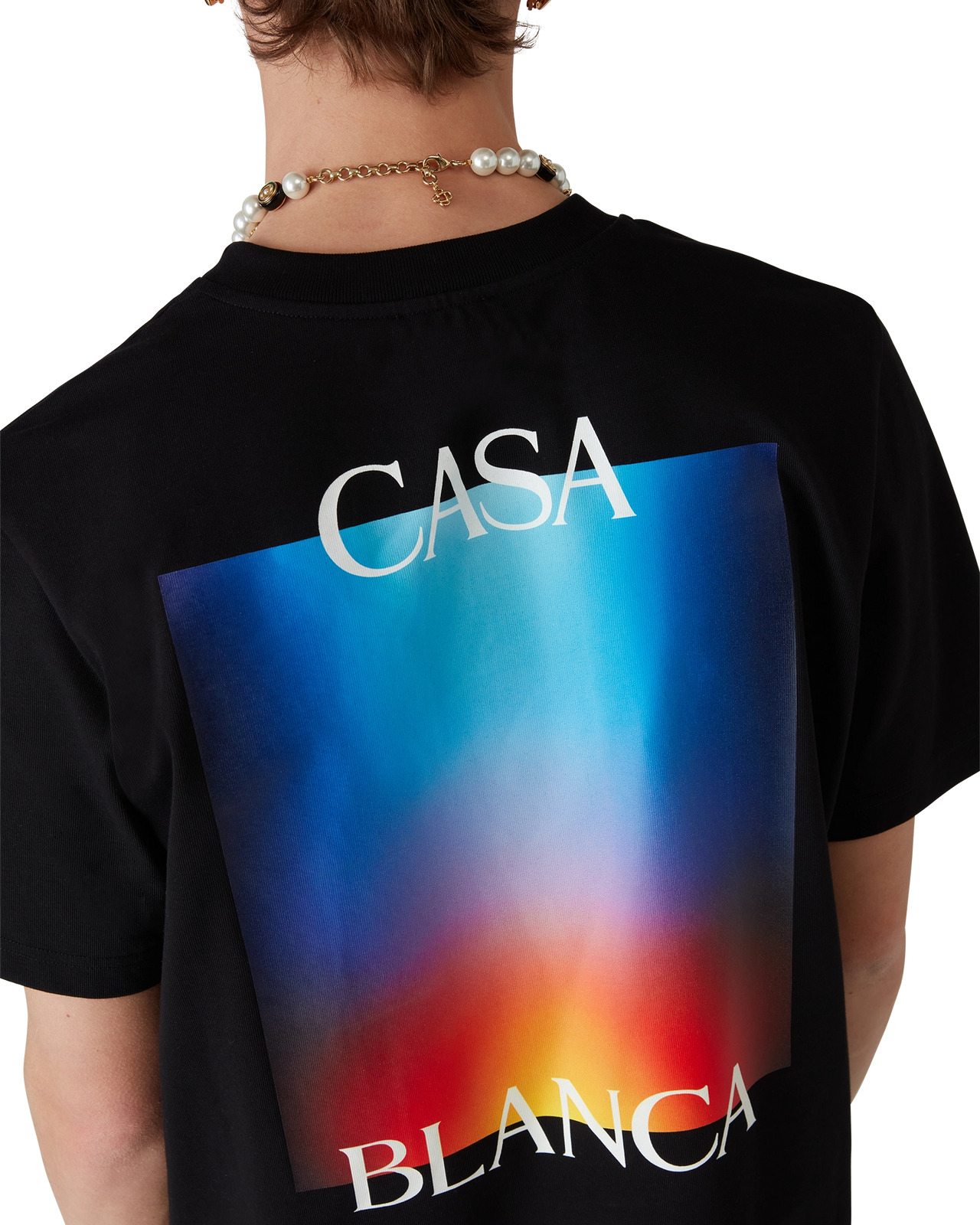 Gradient Casa Logo T-Shirt | Casablanca Paris - 4
