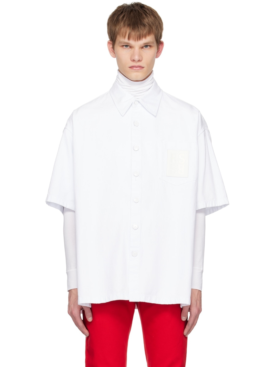 White Patch Shirt - 1