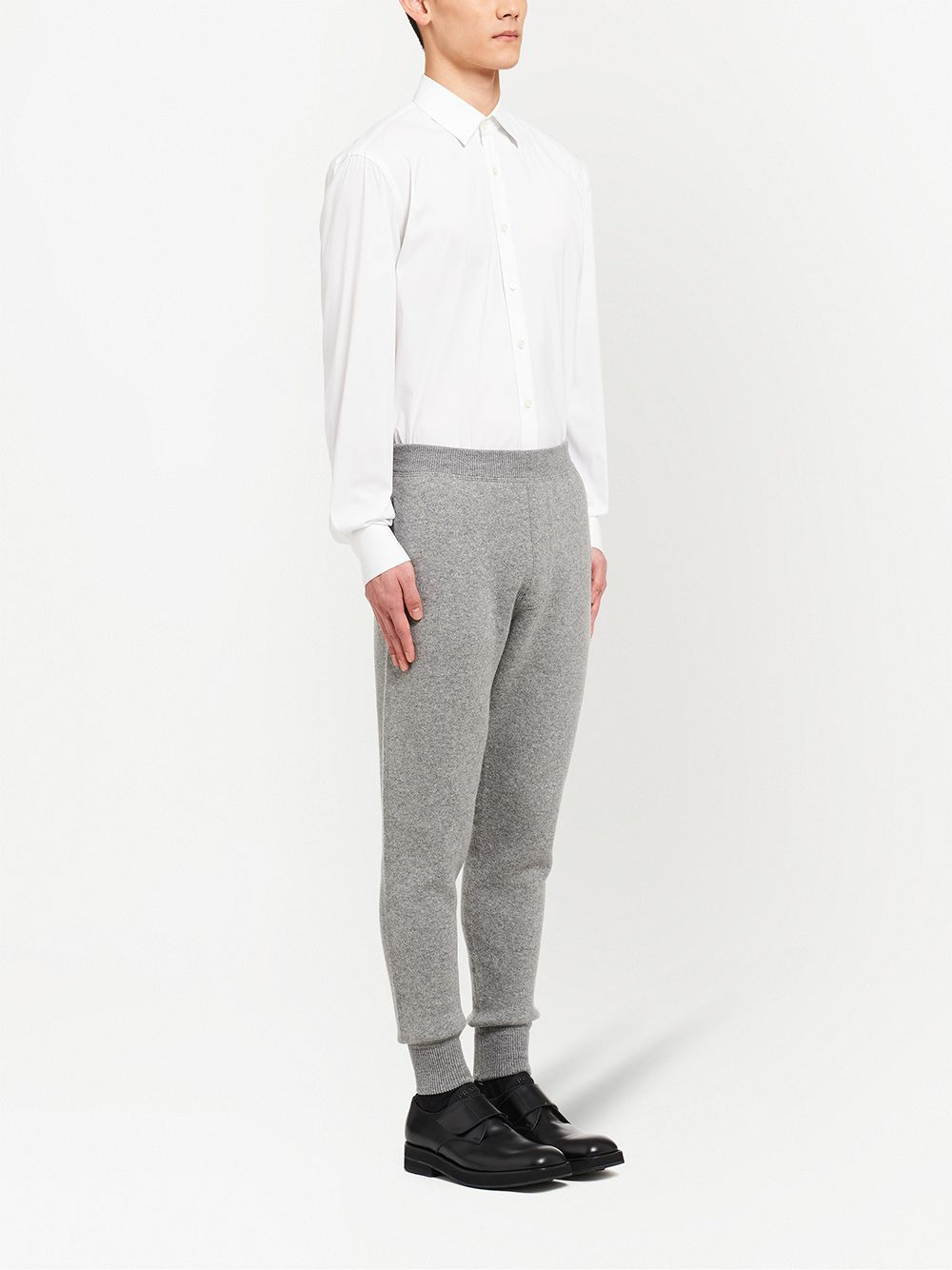 cashmere knitted track pants - 3
