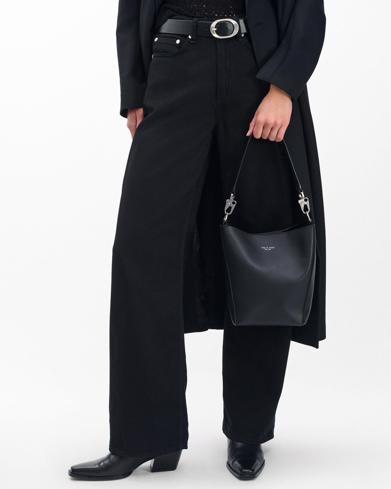 Parker Leather Bucket Bag 3