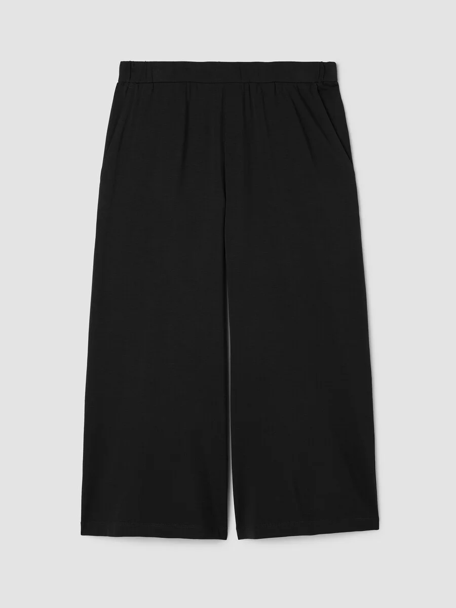 Stretch Jersey Knit Culotte - 1
