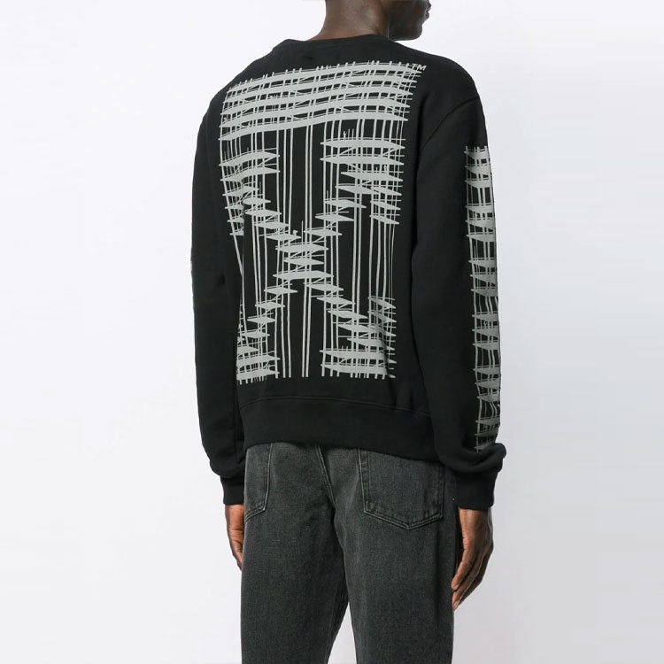 Off-White Diagonal Industrial Oversize Sweater OMBA025E19E300041091 - 5