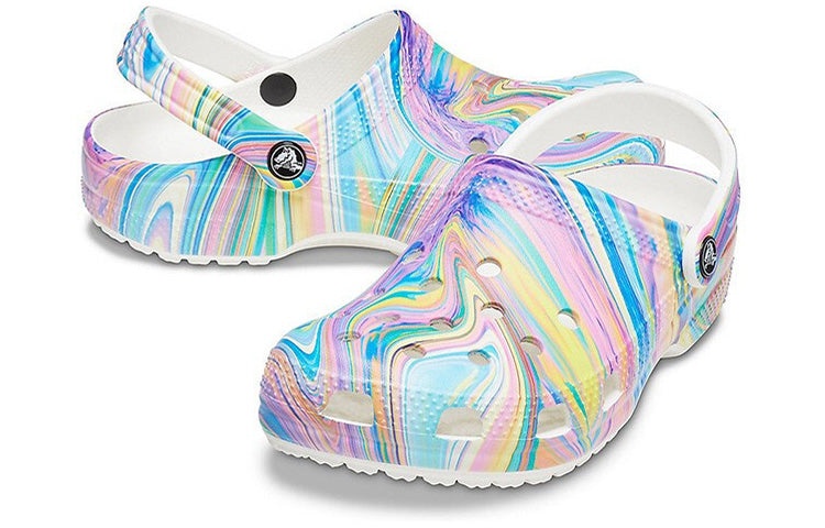 (WMNS) Crocs Classic Out of this World II Clog 'Multi-Color' 206868-928 - 4