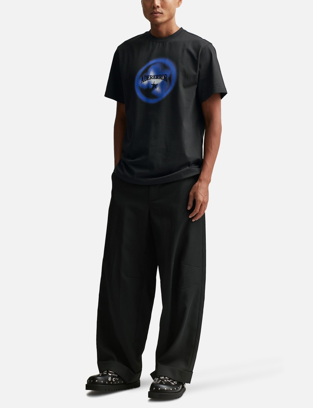 【ADER ERROR】 Product. 49 ADER error PRODUCT. 49 SEMI-OVERSIZED FIT T-SHIRT | hbx