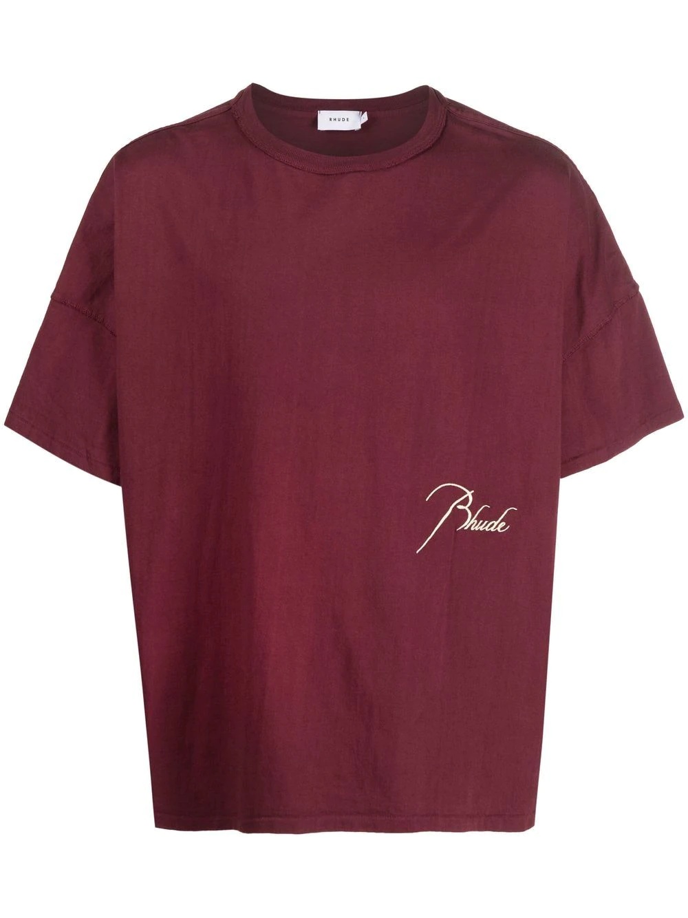 logo-print short-sleeved T-shirt - 1