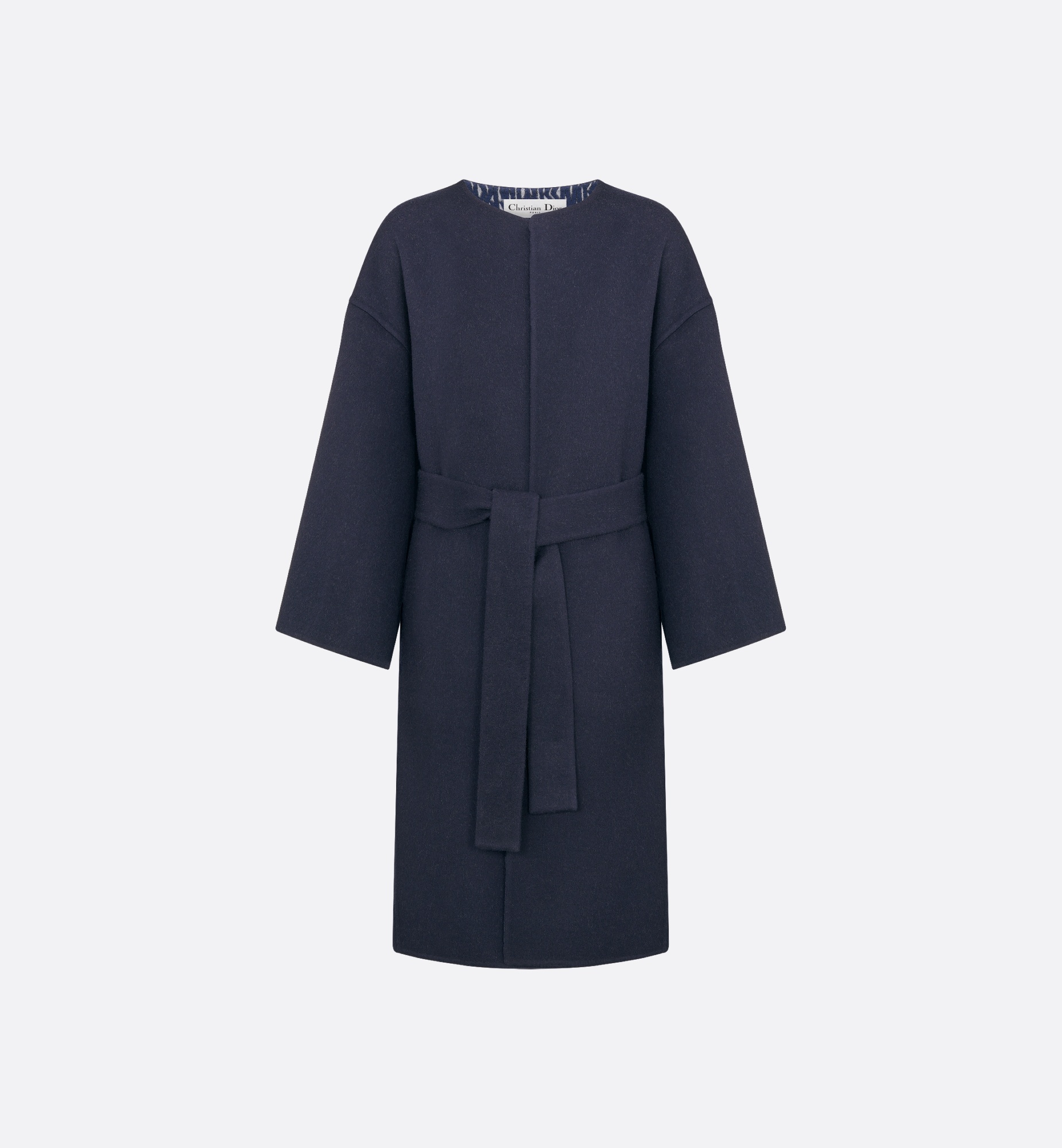 Coat with Belt - 1