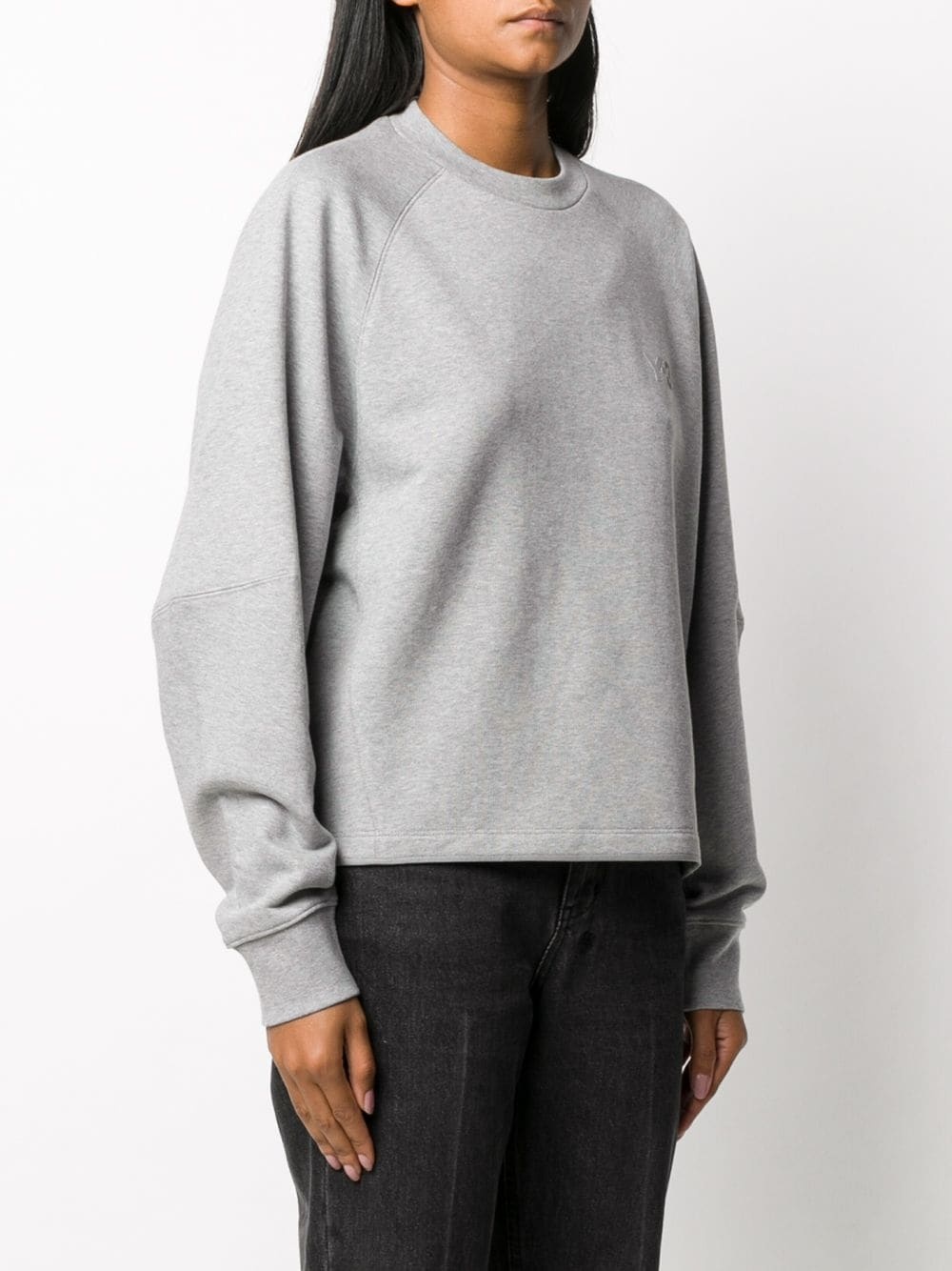 plain crew neck sweatshirt  - 4