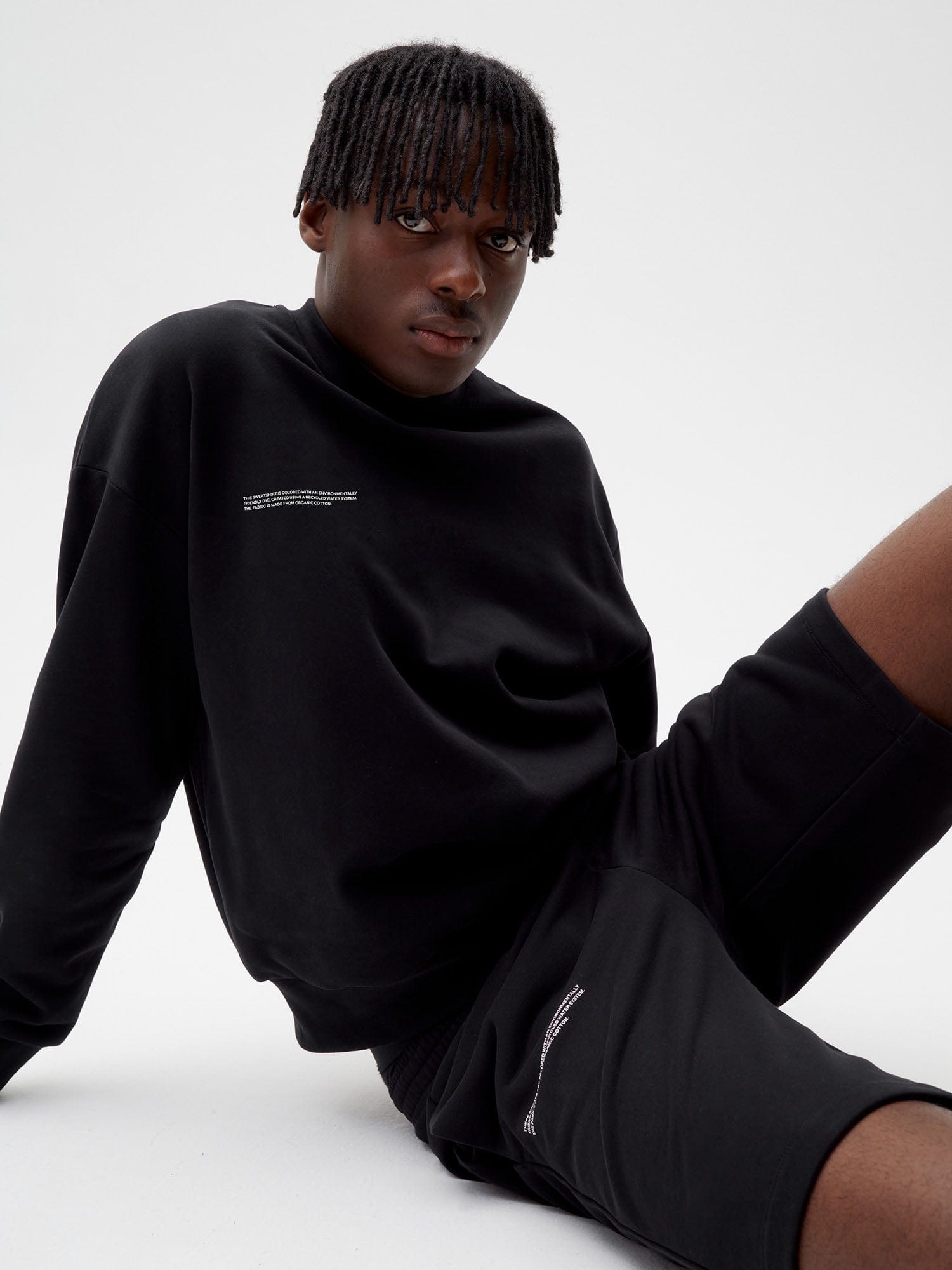 Mens 365 Midweight Long Shorts - Black - 4