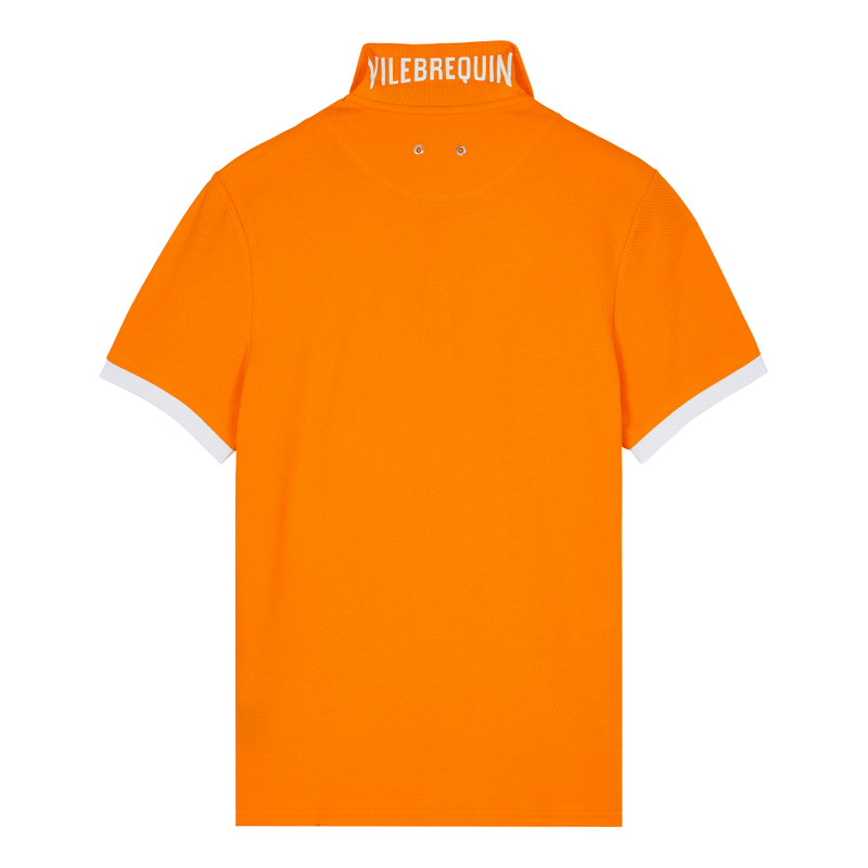 Vilebrequin Men Cotton Pique Polo Shirt Solid outlook