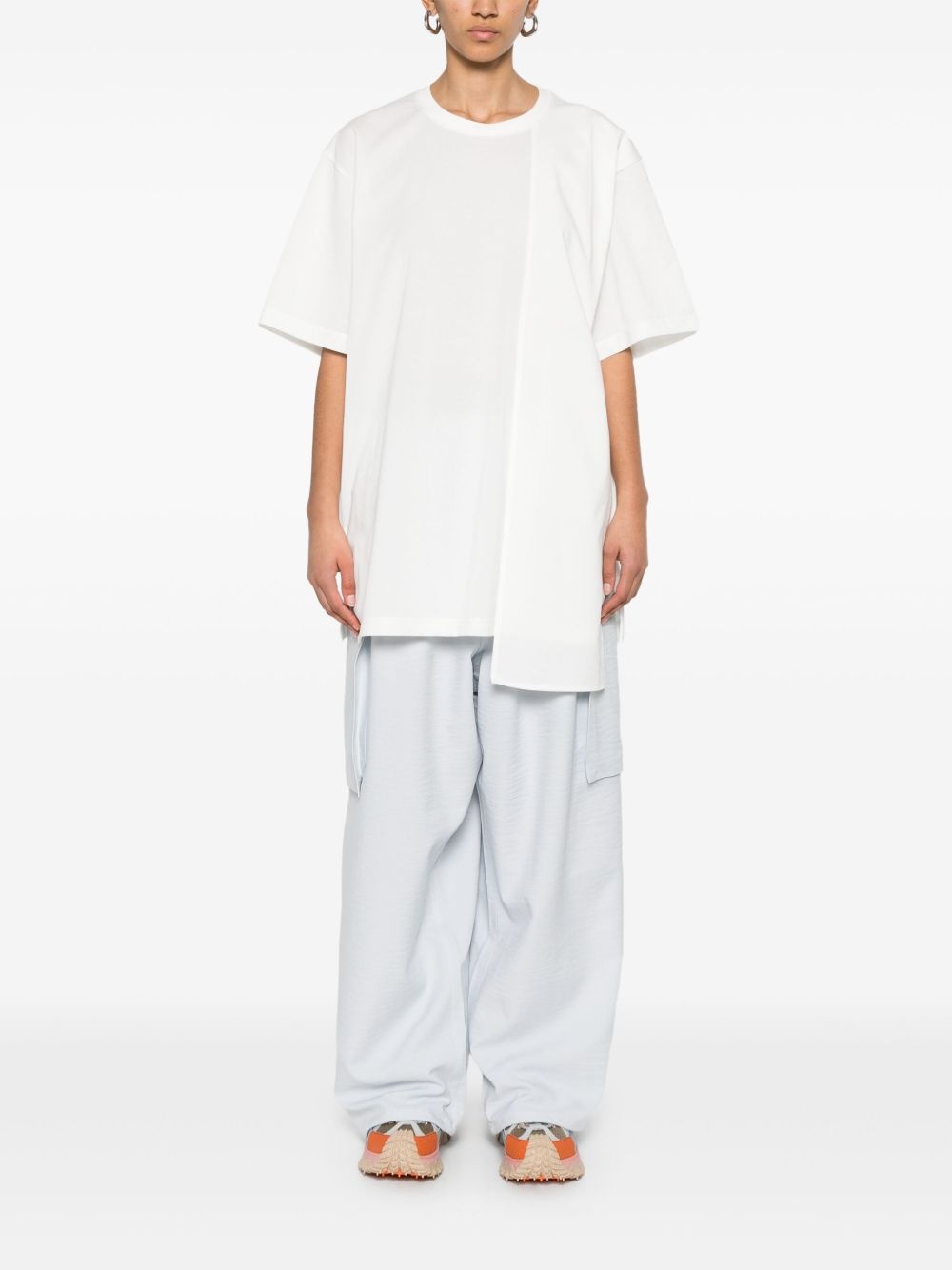 wide-leg cargo pants - 3