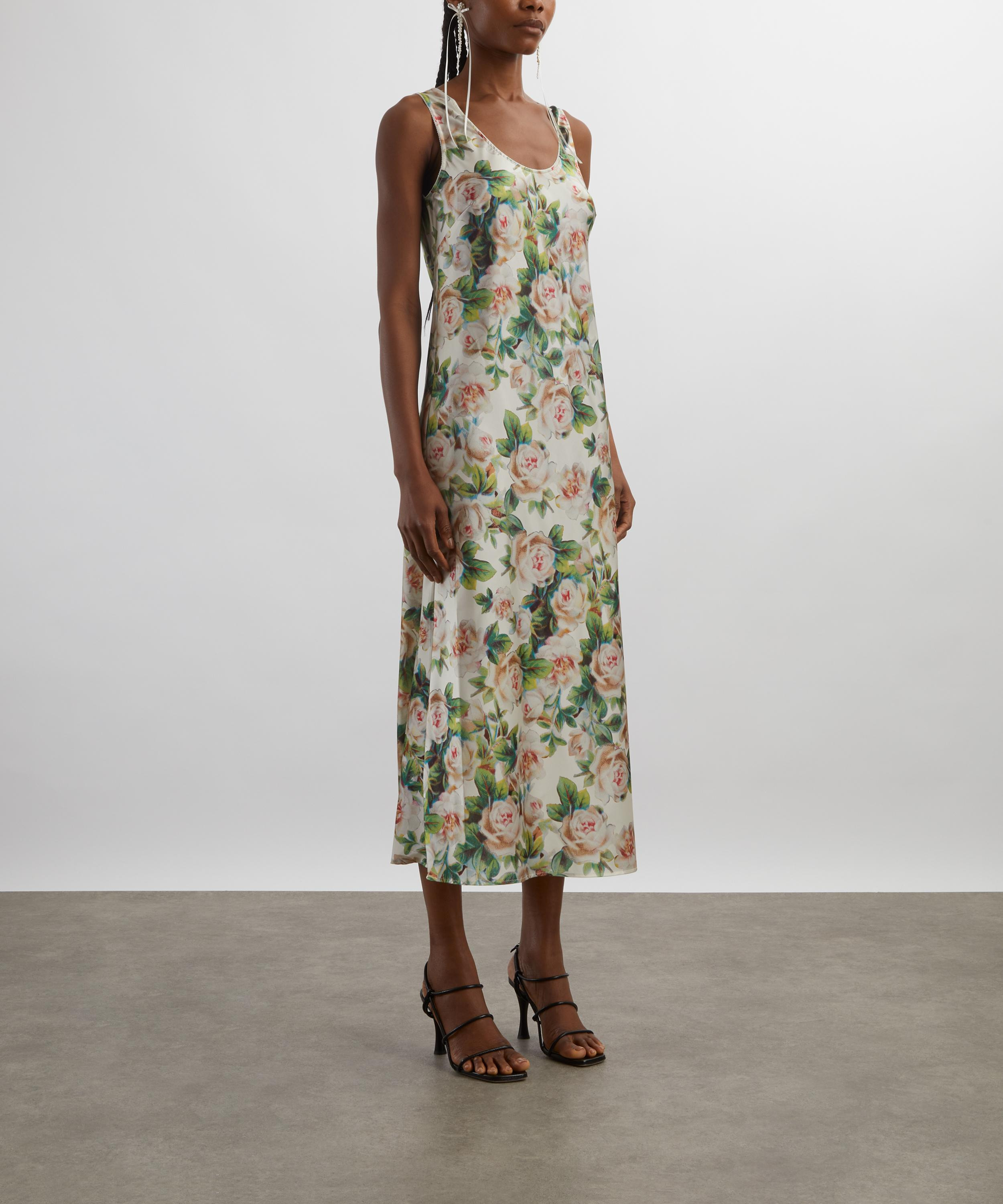 Rose Scoop Neck Camisole Dress - 3