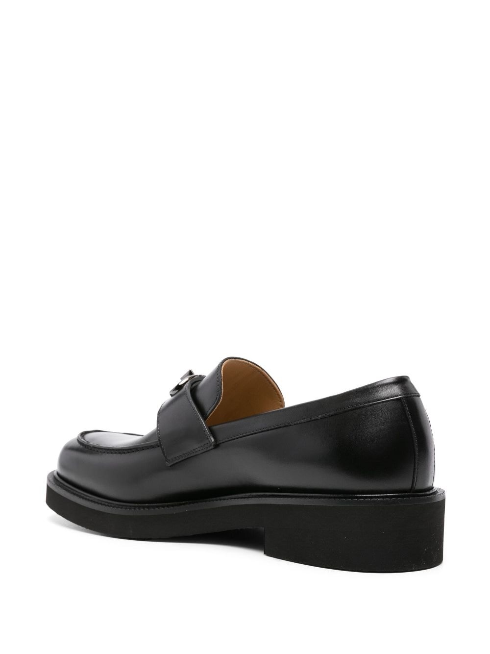 VLogo Locker leather loafers - 3