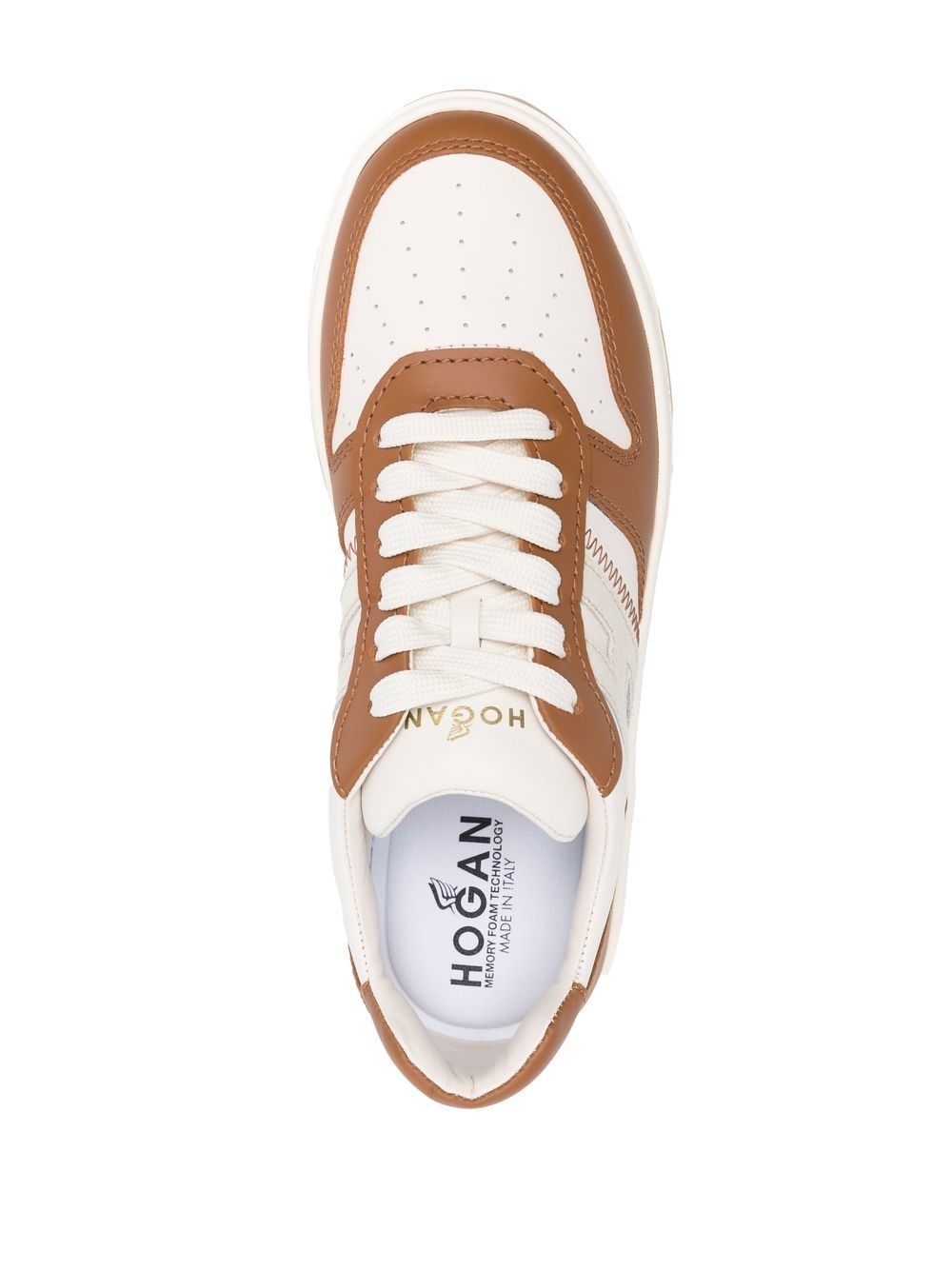 logo-detail low-top sneakers - 4