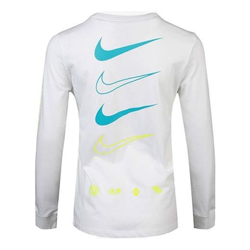 Nike (WMNS) Nike Sportswear Round Neck Long Sleeves Casual White CV9174-100 outlook