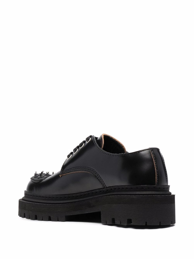 eki spike-studded leather shoes 3