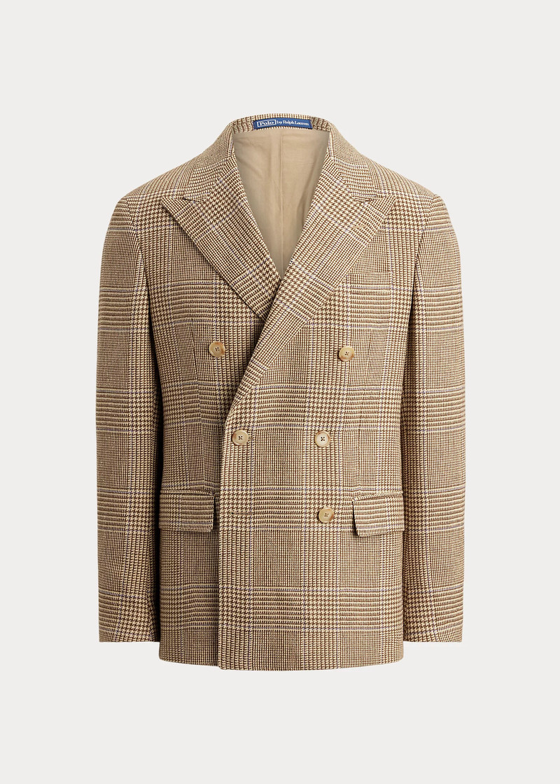 Polo Tailored Fit Plaid Suit Jacket 1