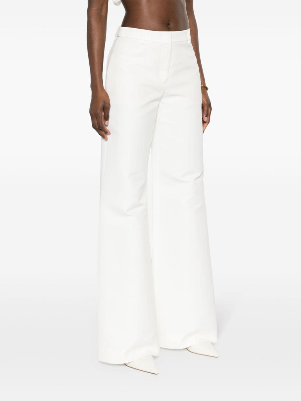 tailored wide-leg trousers - 3