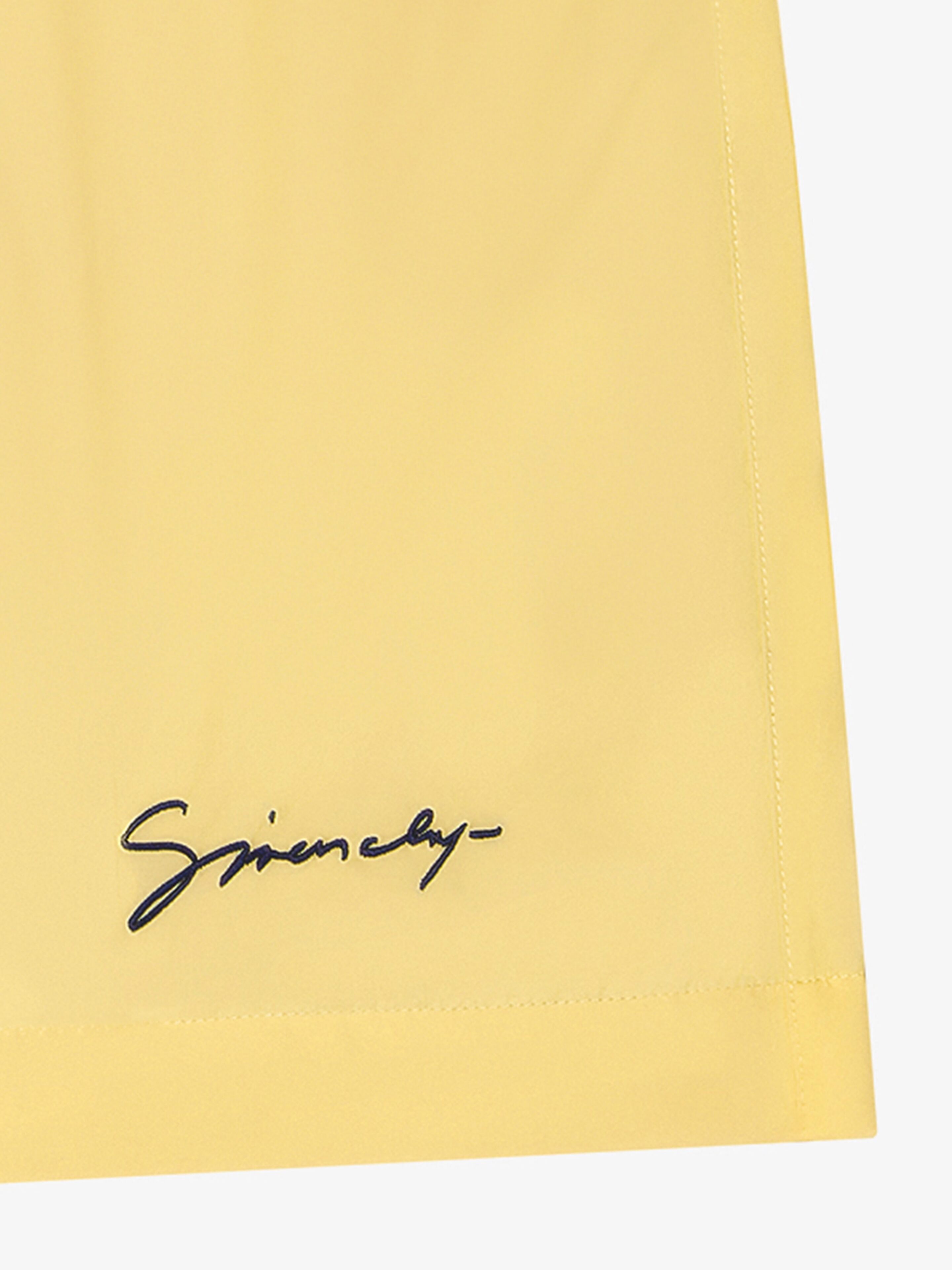 SWIM SHORTS WITH GIVENCHY SIGNATURE - 4