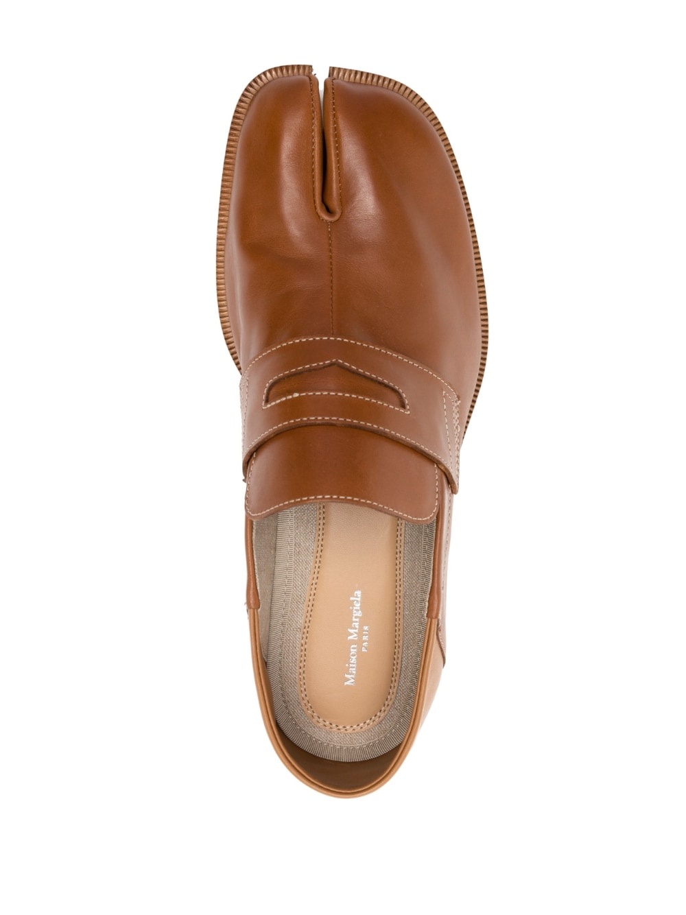 Tabi leather loafers - 4