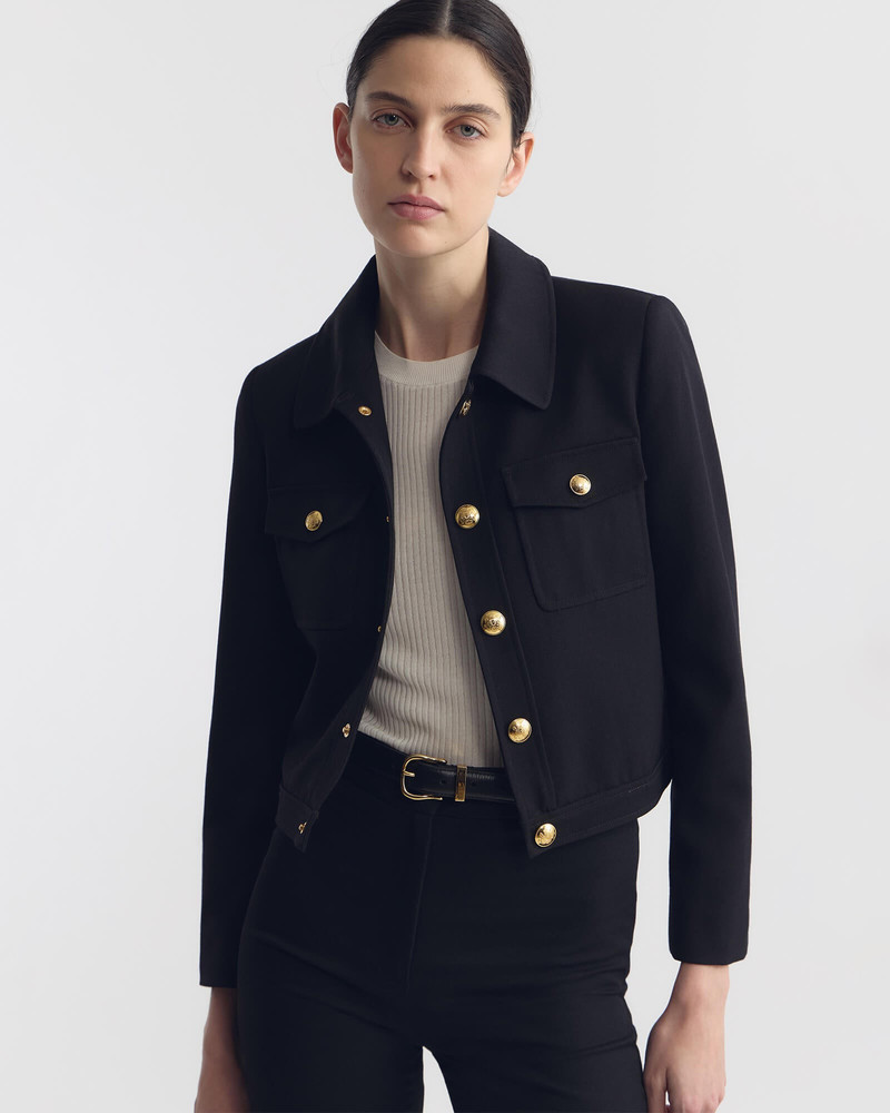 NILI LOTAN EDNA CROPPED WOOL JACKET outlook