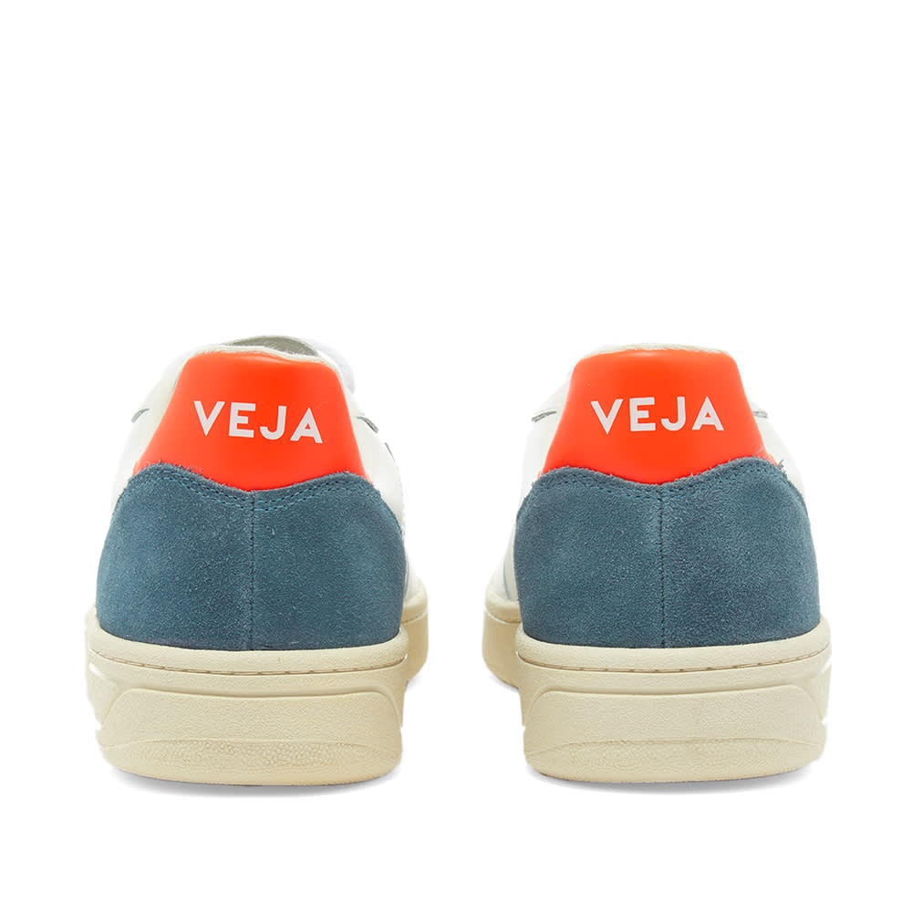 Veja V-10 Leather Basketball Sneaker - 3