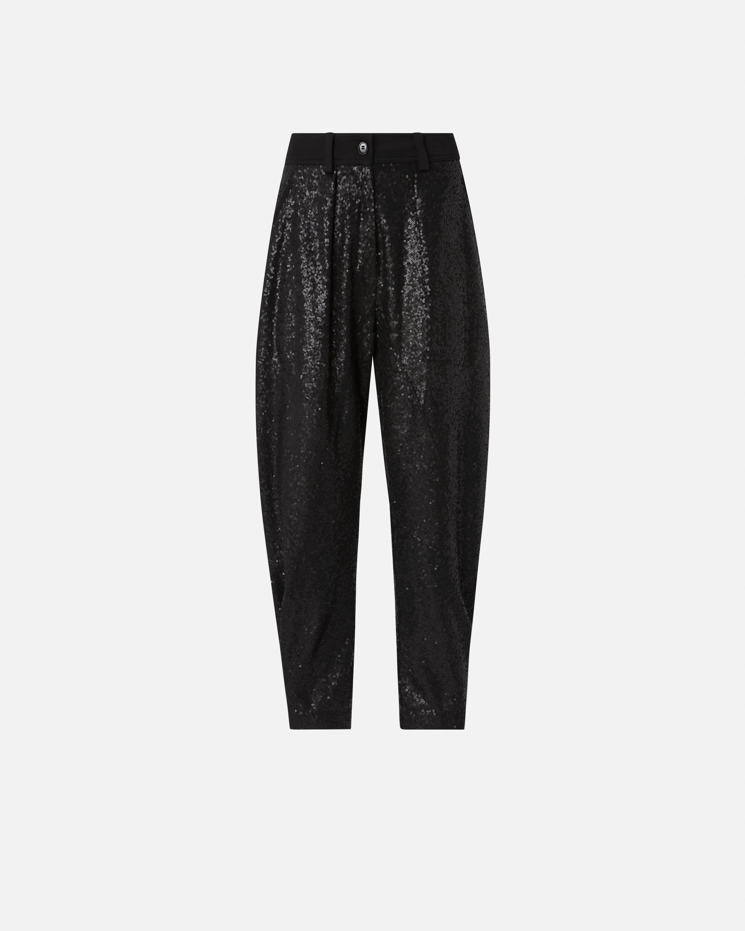 SMALL SEQUIN P-PANTS TROUSERS - 1