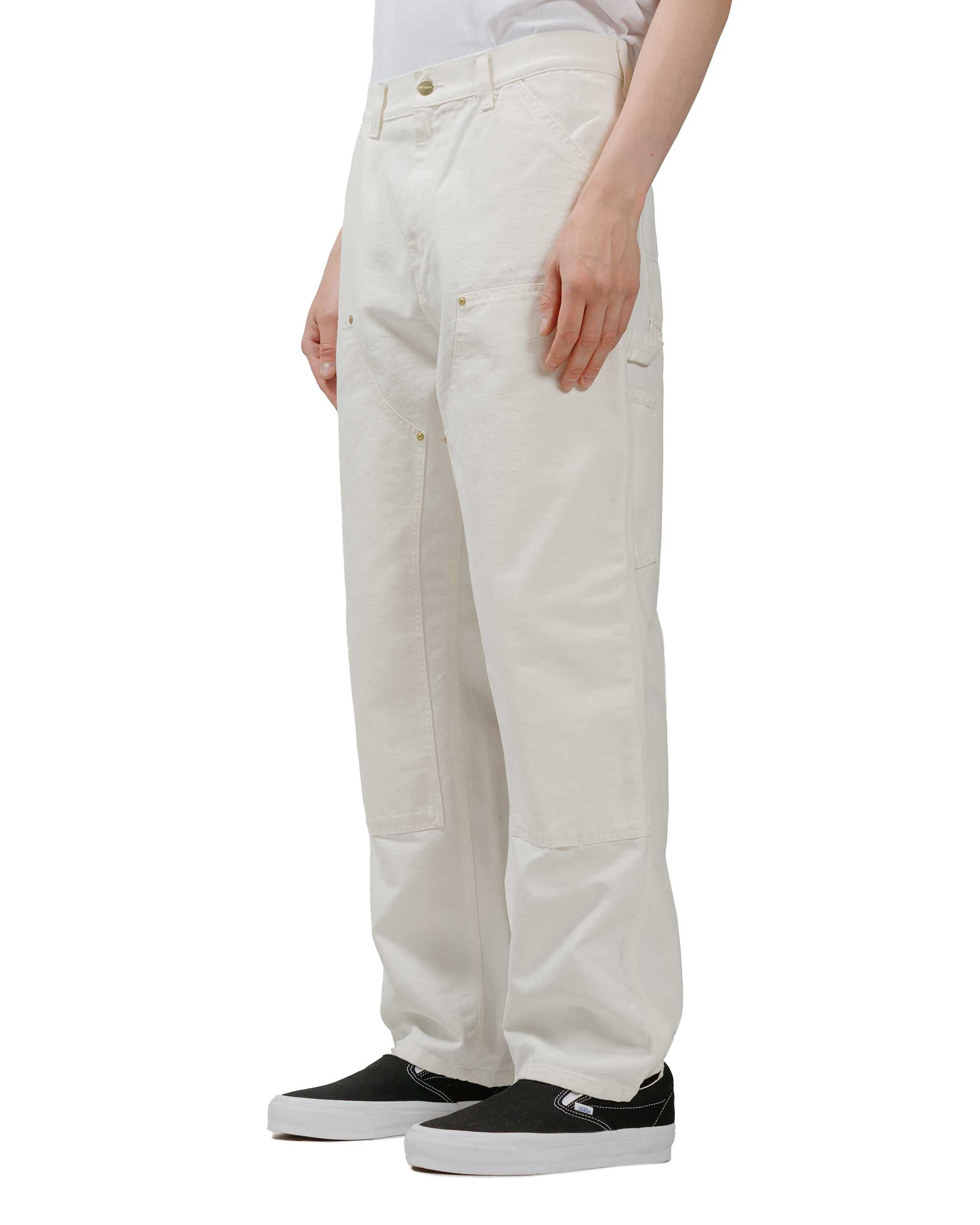 Carhartt W.I.P. Double Knee Pant Canvas Wax Rinsed - 2