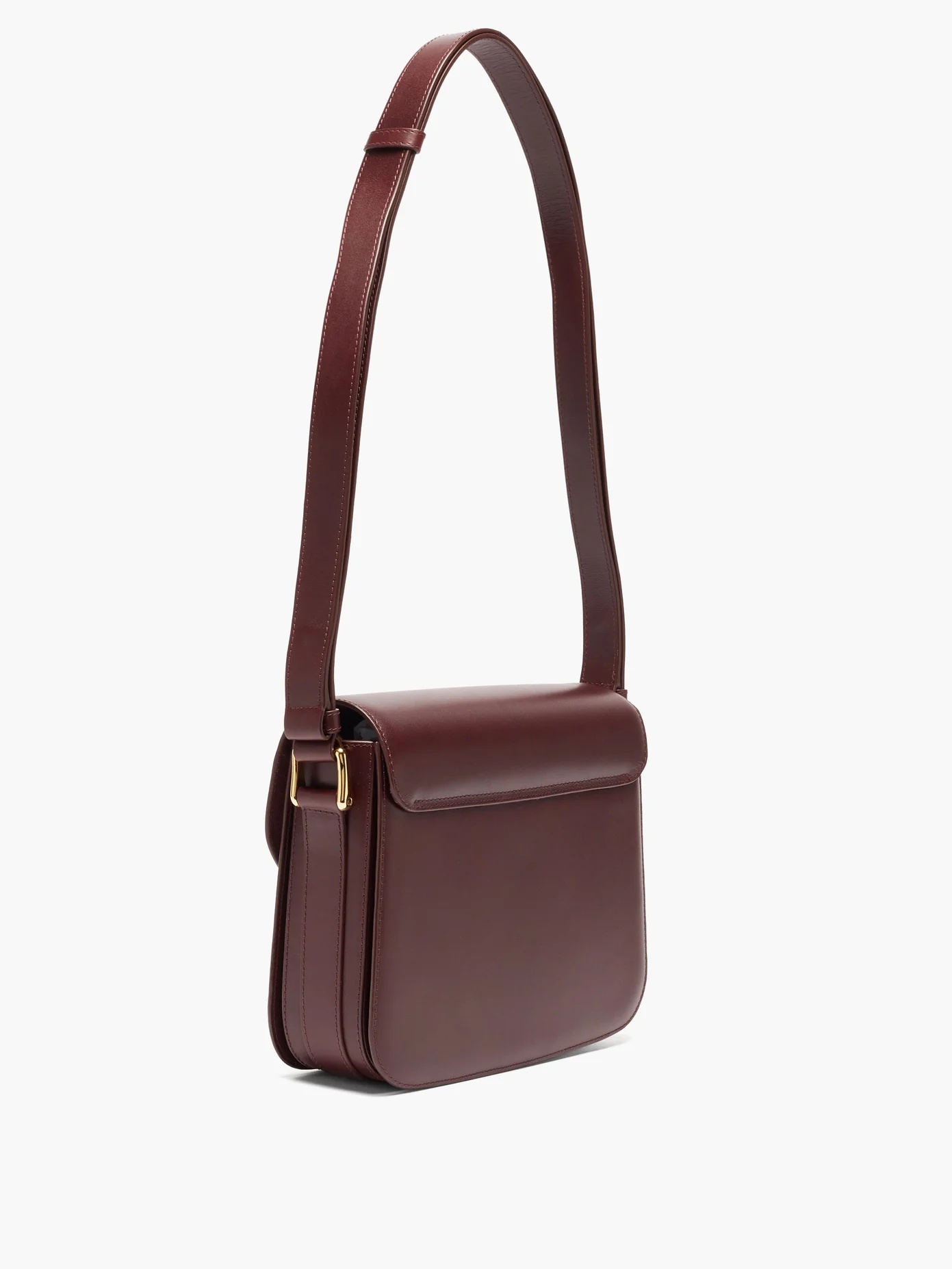 Grace leather cross-body bag - 4