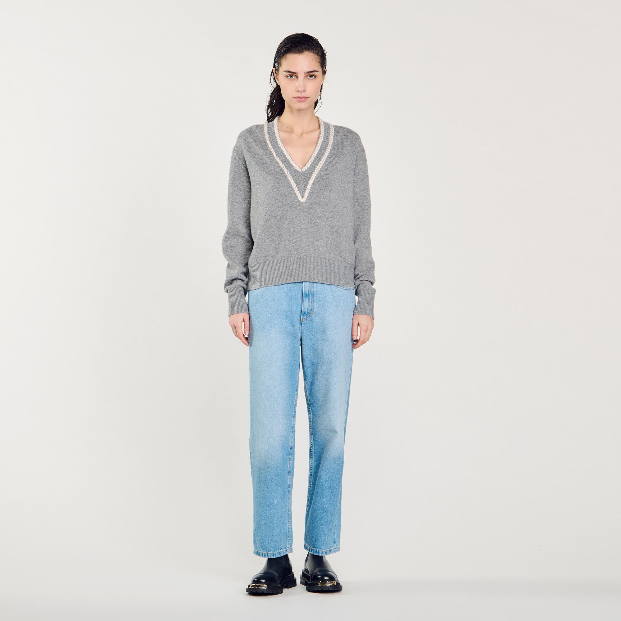 WOOL AND CASHMERE JUMPER - 3