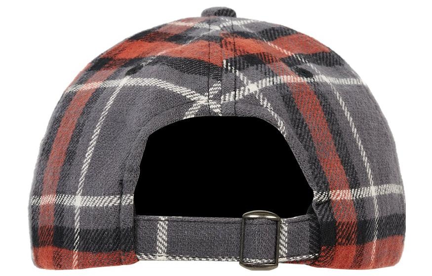 Palace Gore-Tex Plaid 6-Panel Cap 'Red' P23H183 - 4